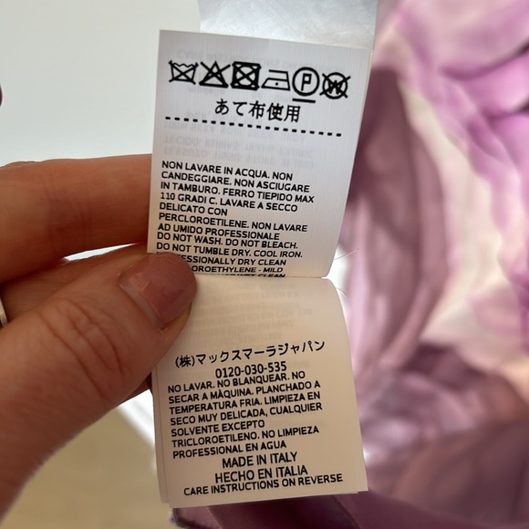 MAX MARA 100% silk scarf - Picture 7 of 9